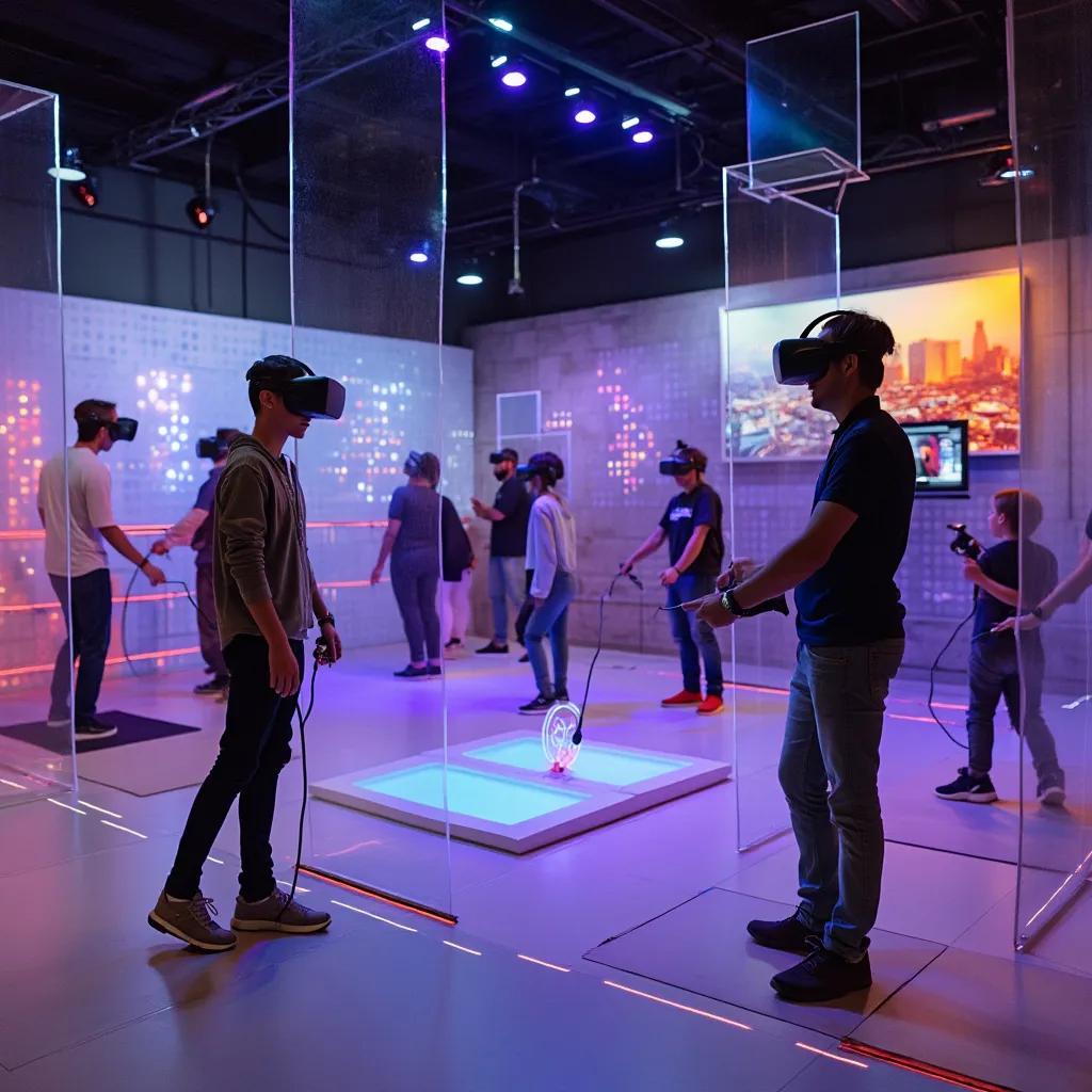 VR gaming zone